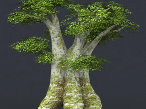low poly tree 03 3D Model