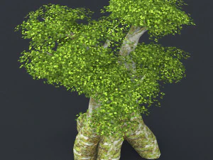 low poly tree 03 3D Model