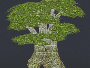 low poly tree 03 3D Model