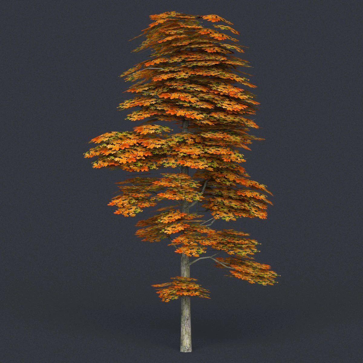 low poly tree 15 3D Model .c4d .max .obj .3ds .fbx .stl .blend 