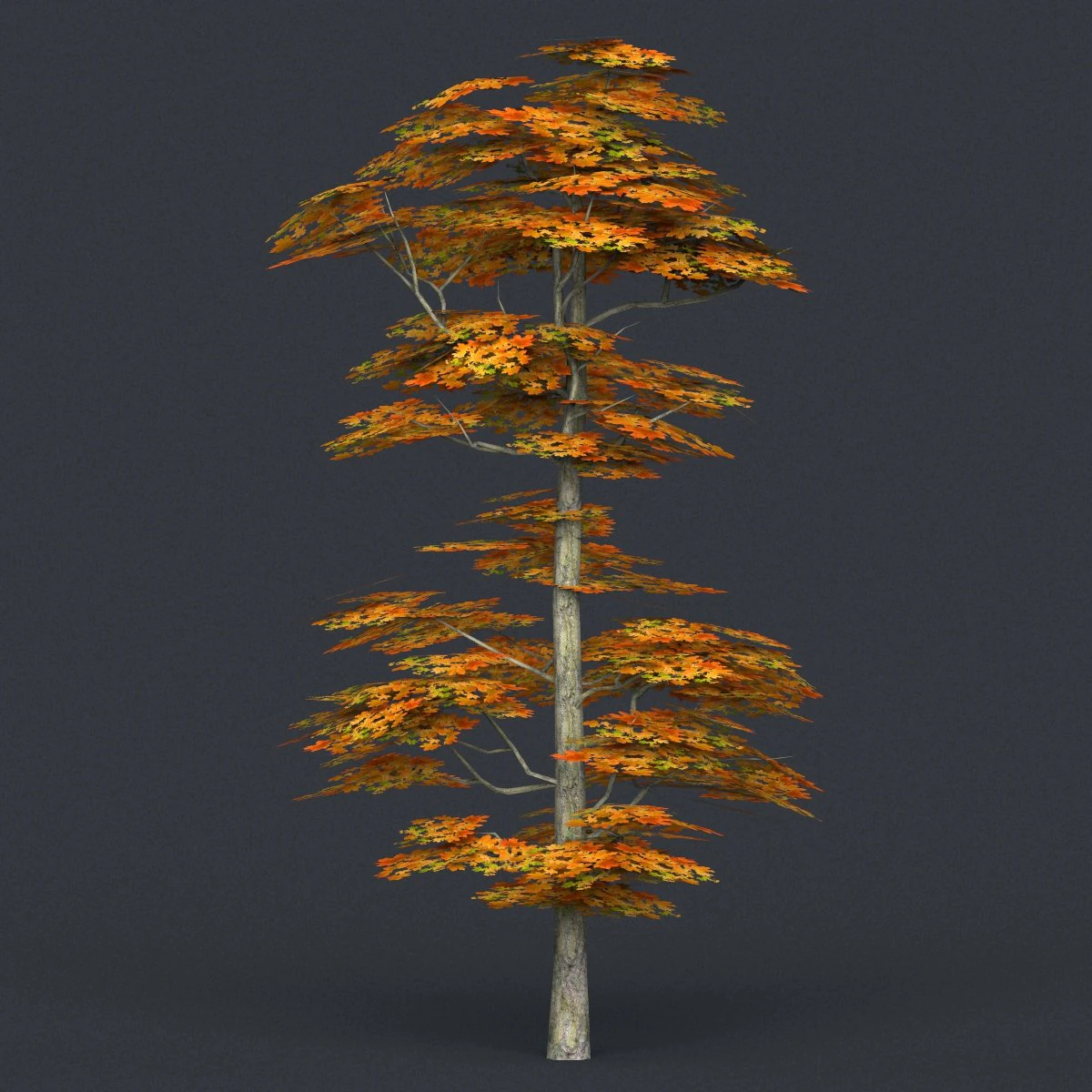 low poly tree 16 3D Model .c4d .max .obj .3ds .fbx .stl .blend