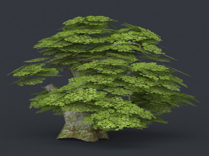 low poly tree 18 3Dモデル