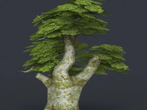 low poly tree 19 3D Model