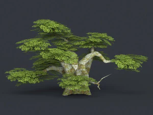 low poly tree 20 3D Model