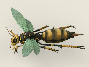 fantasy bee 3Dモデル