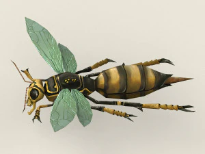 fantasy bee 3D Model