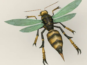fantasy bee 3D Model