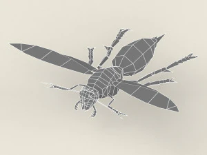 fantasy bee 3D Model