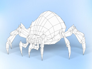 fantasy spider 3D Model