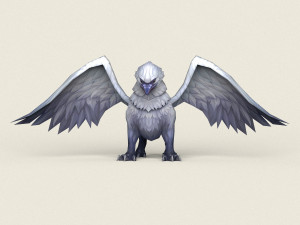 fantasy eagle griffin 3D Model