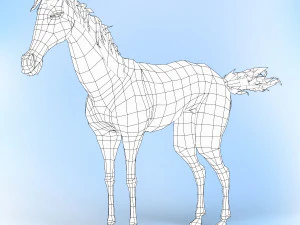 fantasy horse 3D Model
