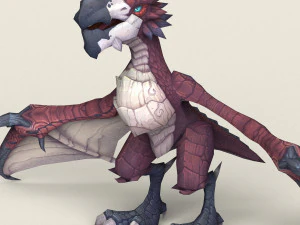 gioco pronto fantasy aquila Modello 3D