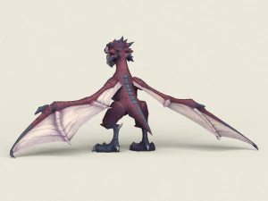 gioco pronto fantasy aquila Modello 3D