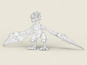 gioco pronto fantasy aquila Modello 3D