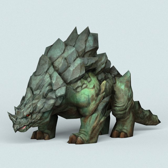 fantasy monster animal 3D-Modell .c4d .max .obj .3ds .fbx .stl .blend 