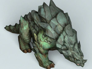 animale mostro fantasy Modello 3D