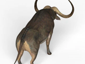 B&uacute;falo Modelo 3D