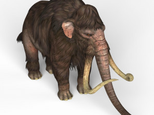 mammoth elephant 3D 模型