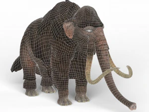 mammoth elephant 3D Model