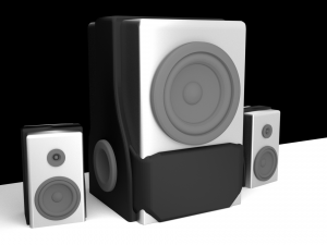 speaker kit Model 3D