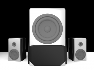 speaker kit 3D Model