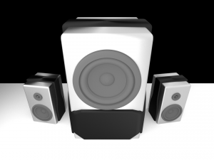 speaker kit 3D Model