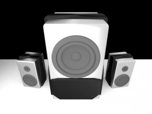speaker kit 3D Model