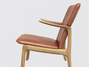 lounge chair - ole wanscher 3D-Modell