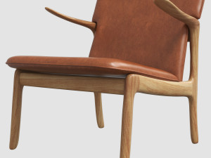 lounge chair - ole wanscher 3D-Modell