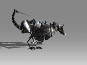 robo wolf Model 3D