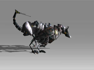 robo wolf 3D Model