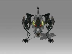 robo wolf Model 3D