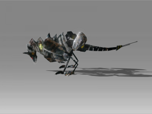 robo wolf Model 3D