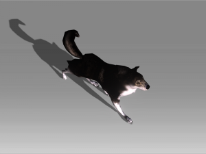 stray dog 3 3D Model