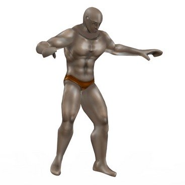 undie man 3D मॉडल .c4d .max .obj .3ds .fbx .stl .blend 