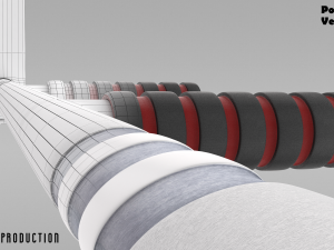 horizontal bar 3D मॉडल
