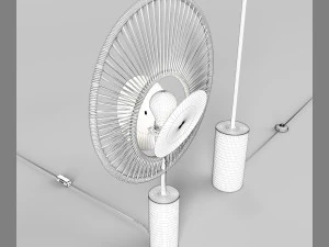 oyster lampe and lampadaire 3D Model