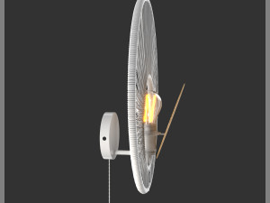 applique oyster blanc 3D Model