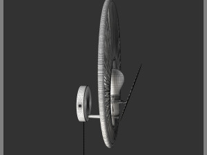 applique oyster blanc 3D Model