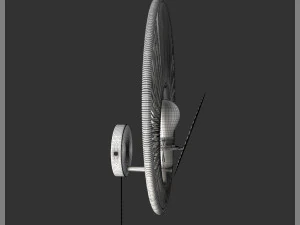 applique oyster blanc 3D Model