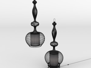 lampe suspension imperatrice 3D Model