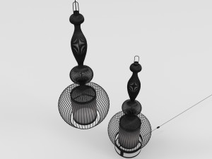 lampe suspension imperatrice Modelo 3D