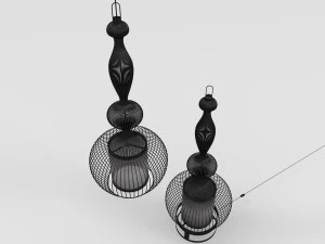 lampe suspension imperatrice 3D Model