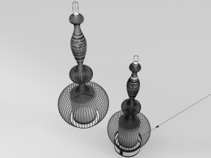 lampe suspension imperatrice Modelo 3D