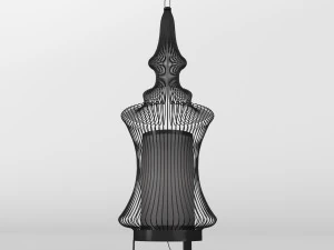 lampada a sospensione tibet Modello 3D