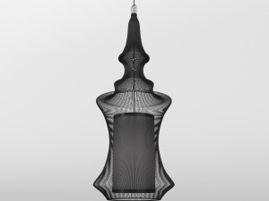 lampe suspension tibet 3D Model