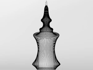 lampada a sospensione tibet Modello 3D