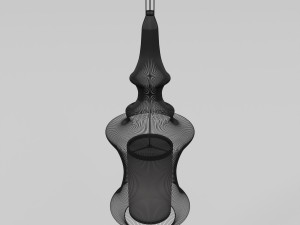 lampe suspension tibet 3D Model