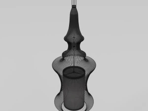 lampada a sospensione tibet Modello 3D