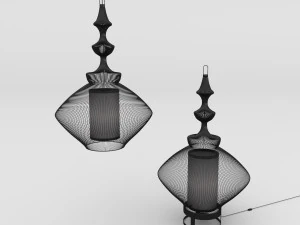 兰佩悬浮鸦片 3D 模型